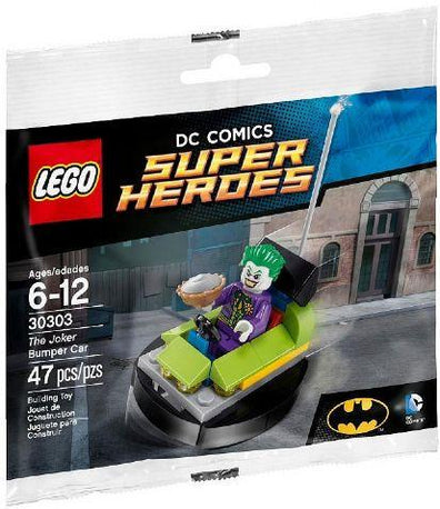 LEGO Set-The Joker Bumper Car (Polybag)-Super Heroes / Batman II-30303-1-Creative Brick Builders
